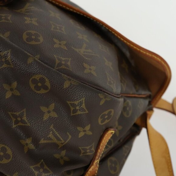 Authentic LOUIS VUITTON Monogram Saumur 35 Shoulder Bag M42254 LV - Picture 7 of 16